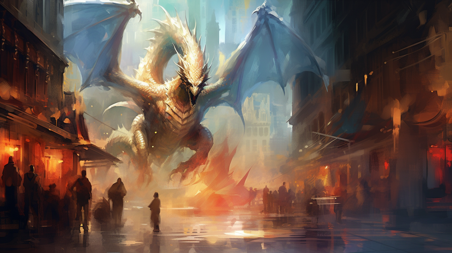 dragons-in-the-street-by-izabael (2)